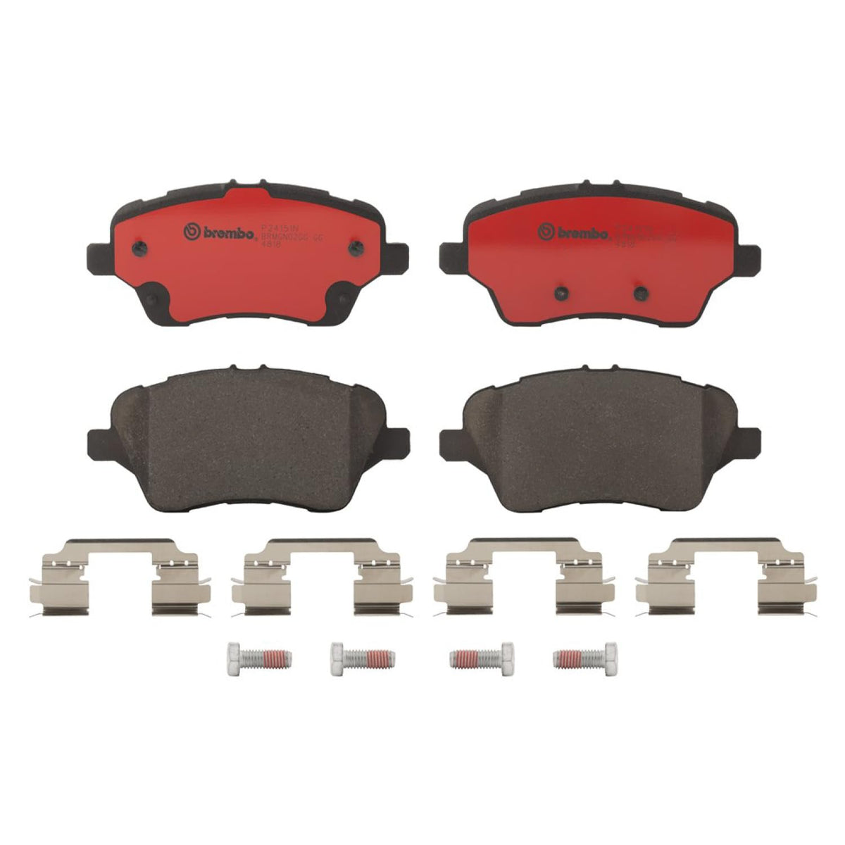 BREMBO P24151N Brembo P24151N DISCBRAKEPADSET NAOCERAMIC