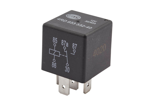 Hella 933332401 12V, 5 Pin, Mini ISO Relay, Multi