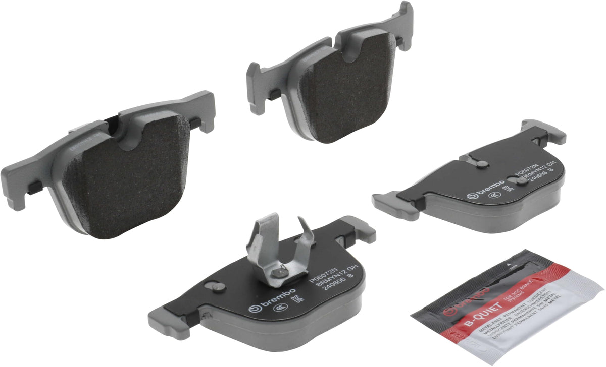BREMBO P06072N Brembo P06072N Premium Ceramic Rear Disc Brake Pad Set BMW OE# 34216850570