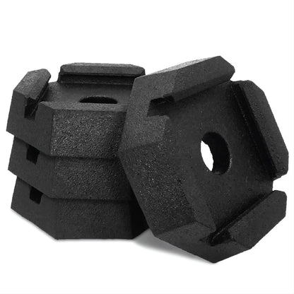 SNAPPAD XTR12SP4 SnapPad Xtra XL Plus Permanently Attached RV Leveling Jack Pads for 9 inch Front and 12 inch Rear Landing Feet (2 Xtra + 2 Xtra XL)