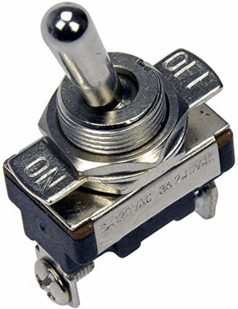 DORMAN 85908 Dorman 85908: Electrical Switches - Toggle - Metal Bat With Screw Terminals-15 Amp(180 watts)