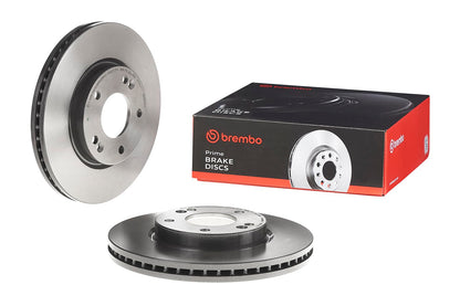 BREMBO 09957411C02 Brembo 09.9574.11 UV Coated vented Front Brake Rotor CHANGAN/HYUNDAI/HYUNDAI (BEIJING)/JAC/KIA/KIA (DYK) OE# 517122C000