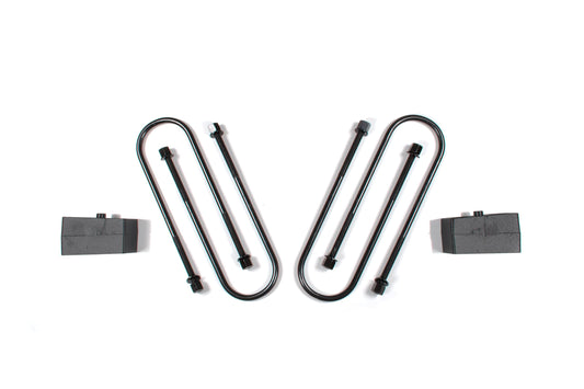 ZONE OFFROAD ZOND1207 Zone Offroad ZOND1207 RAM REAR 2' BLOCK KIT - 4IN U-BOLTS