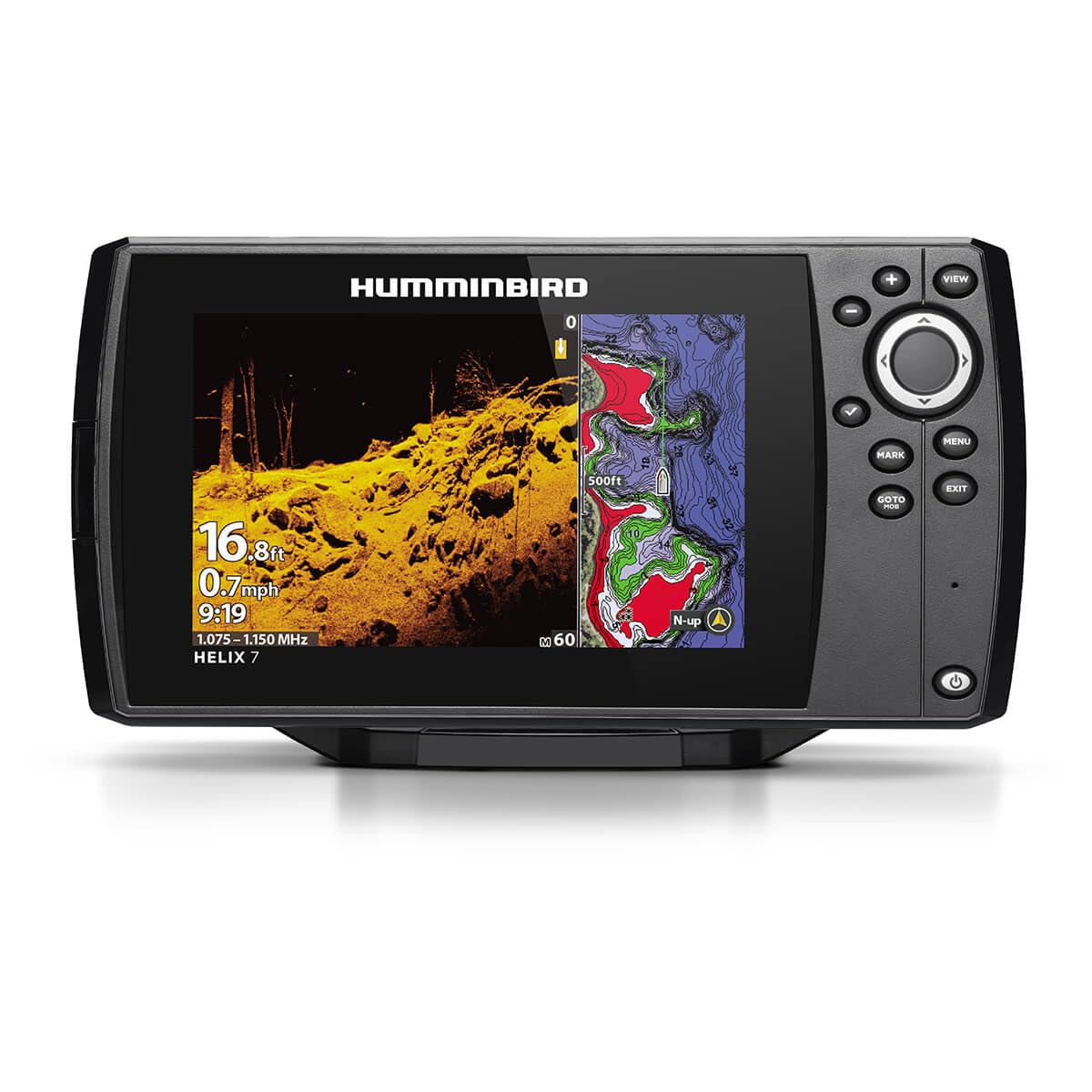 HUMMINBIRD 411610-1 Humminbird Helix 7 G4 GPS Fish Finder with Dual Spectrum Chirp Sonar & MEGA Down Imaging