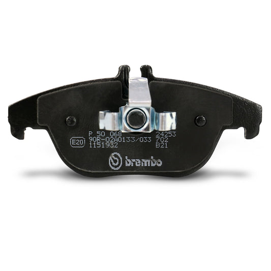 BREMBO P50068 Brembo P50068 Low-Met Alloy Steel Rear Disc Brake Pad Set MERCEDES-BENZ/MERCEDES-BENZ (BBDC) OE# A0054208120
