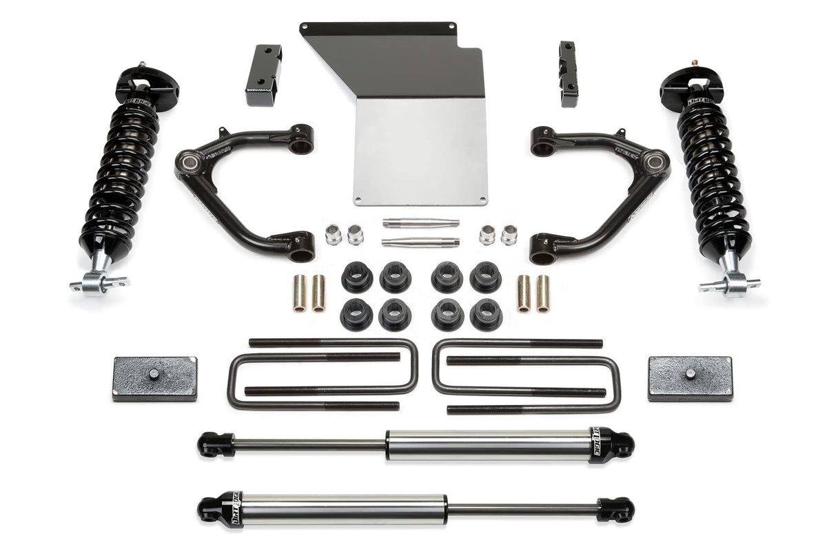 FABTECH K1063DL Fabtech K1063DL 4in Lift System w/Shocks