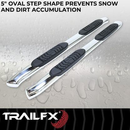 TRAILFX A7063S Trailfx Trail FX A7063S 5" Oval Bent END BAR PSS