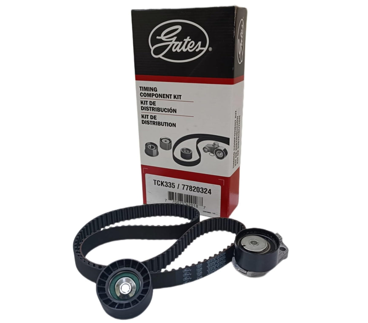 Gates TCK335 PowerGrip Premium Timing Belt Component Kit