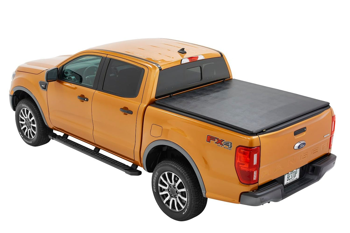 BESTOP 16232-01 Bestop EZ-Fold Soft Tonneau - '19 Ranger; for 5 ft. Bed, Black