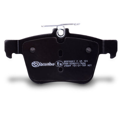 BREMBO P85124 Brembo P85124 Low-Met Rear Disc Brake Pad Set AUDI/VW OE# 3Q0698451