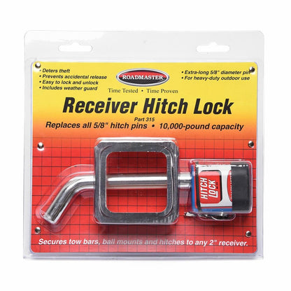 ROADMASTER 315 Roadmaster 315 5/8' RECEIVER HITCH LOCK