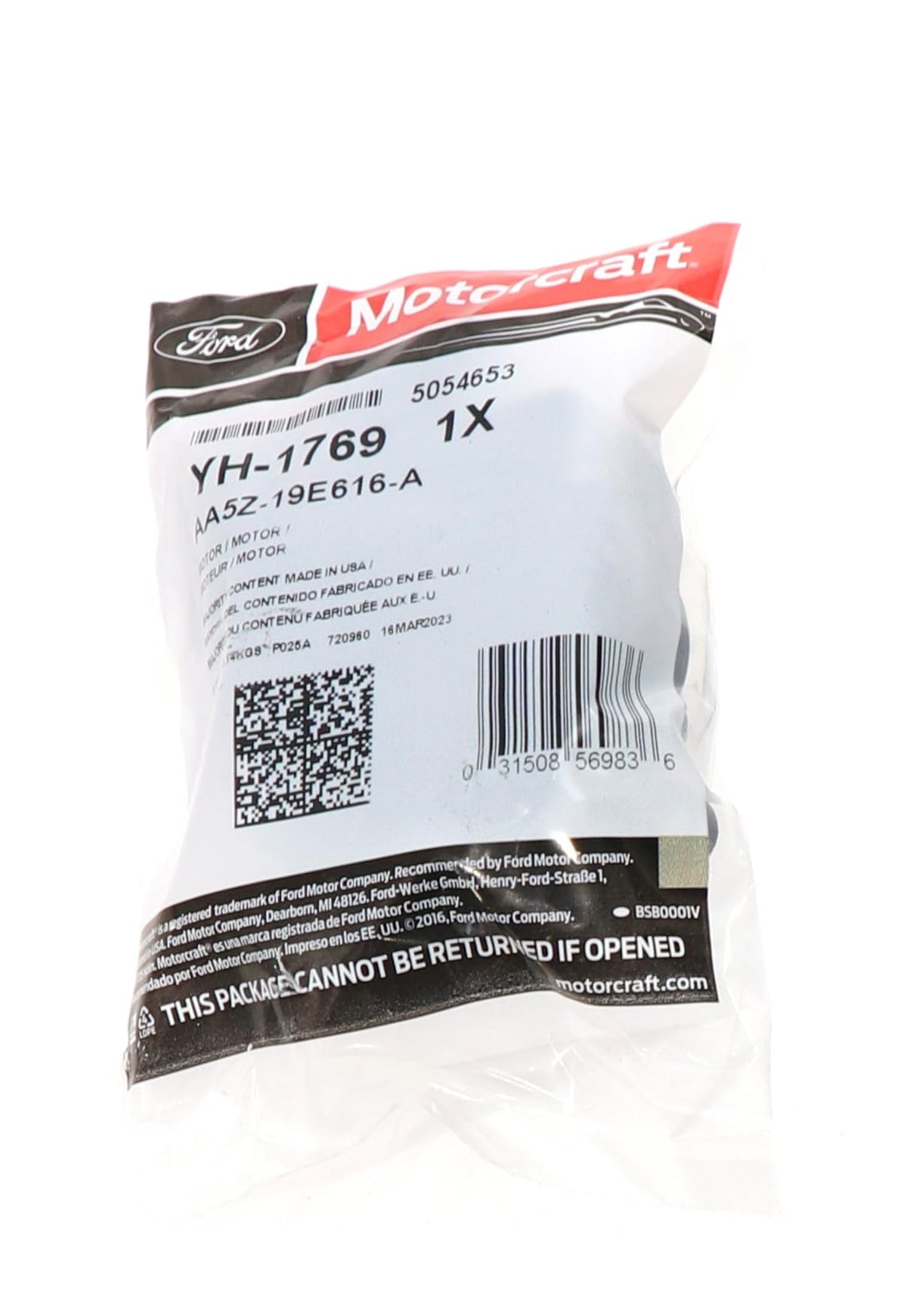 Motorcraft YH1769 A/C Heater Blend Door Lever