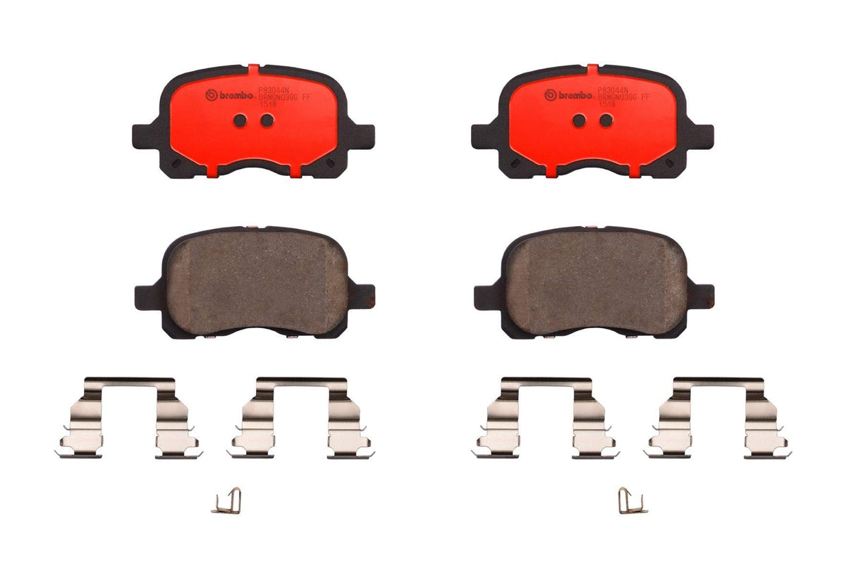 BREMBO P83044N Brembo P83044N Premium Ceramic Front Disc Brake Pad Set TOYOTA OE# 0446502010