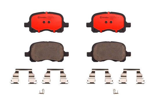 BREMBO P83044N Brembo P83044N Premium Ceramic Front Disc Brake Pad Set TOYOTA OE# 0446502010