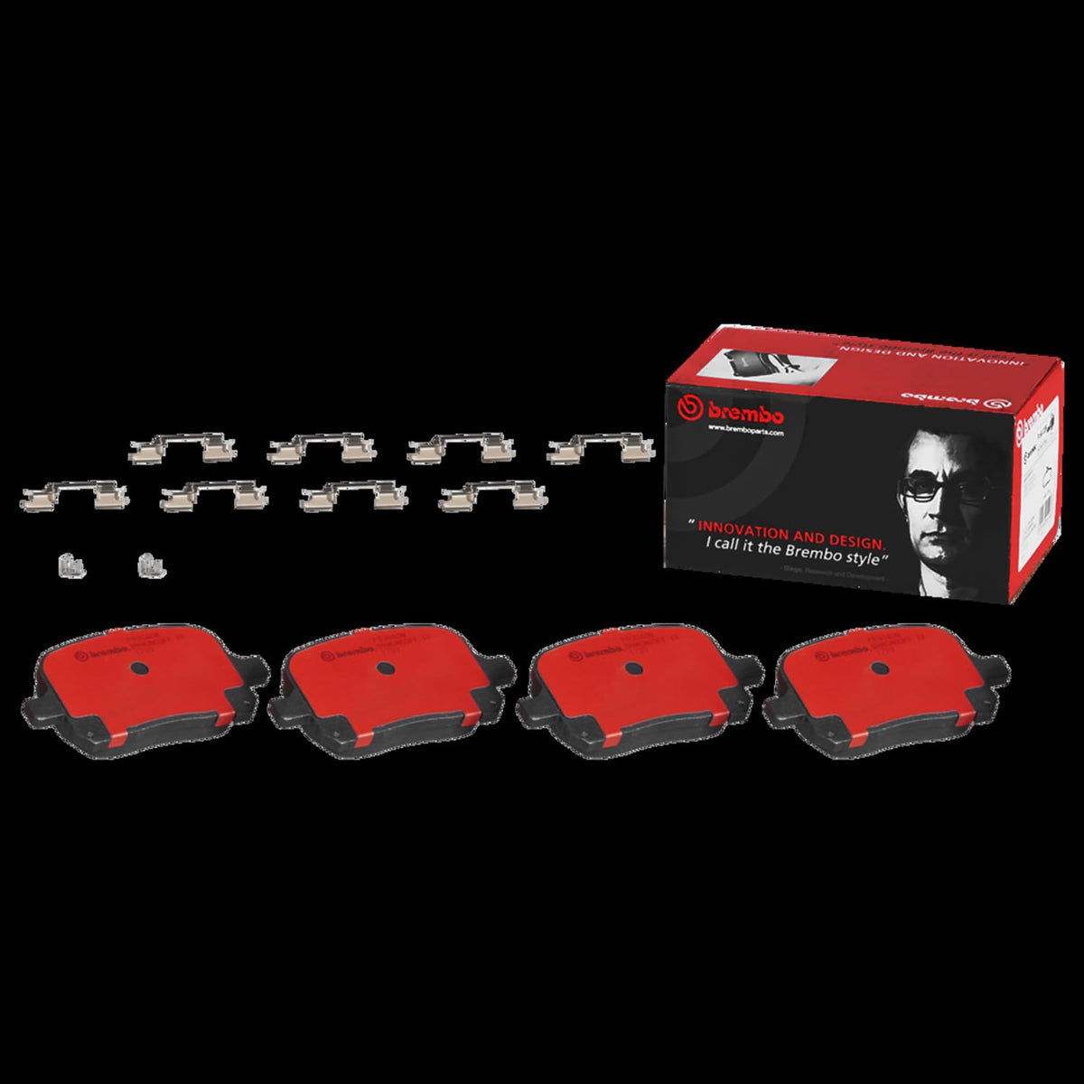 BREMBO P83040N Brembo P83040N Premium Ceramic Front Disc Brake Pad Set LEXUS/TOYOTA OE# 0446520550