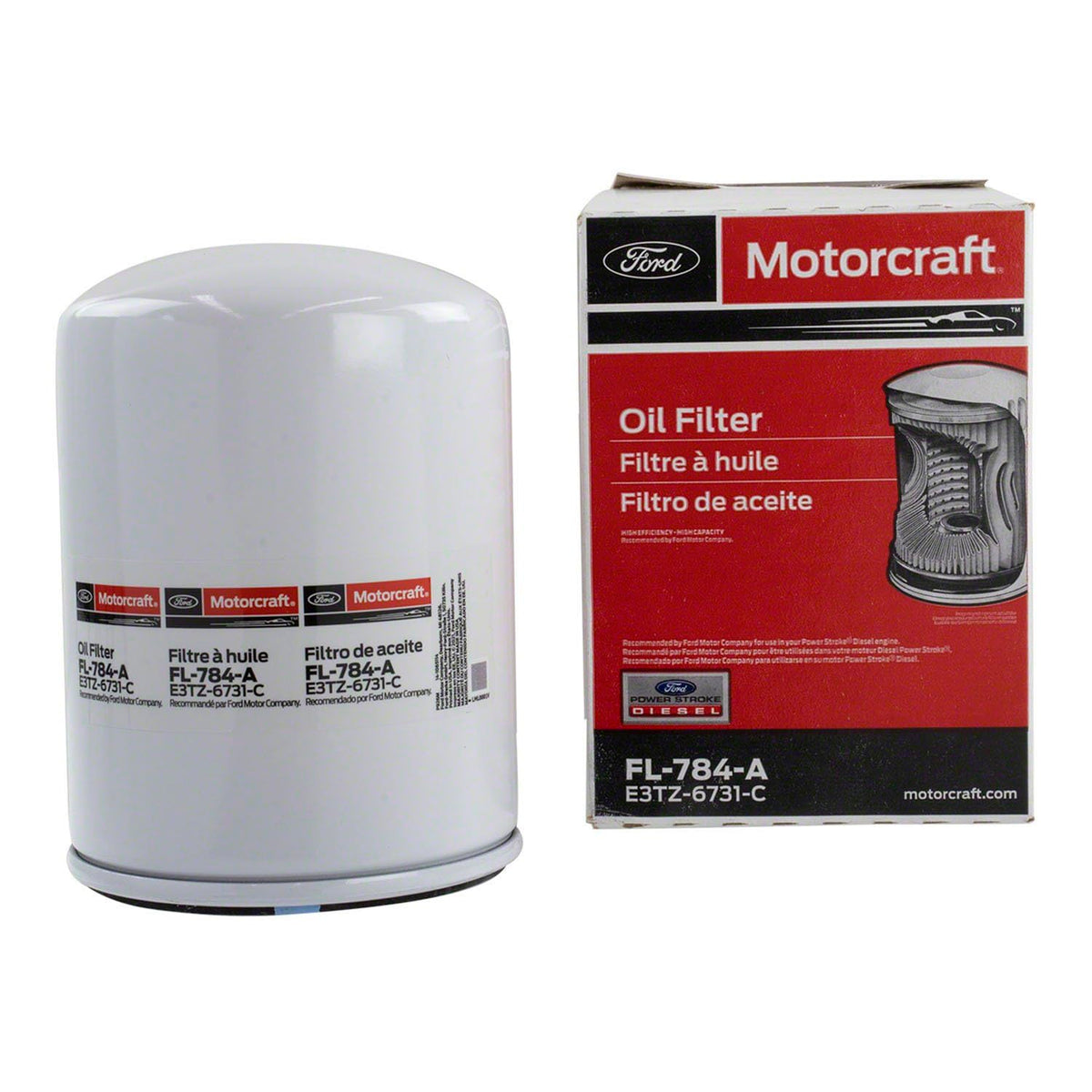 Motorcraft FL784A OIL FILTER ELEMENT AND GASKET KIT