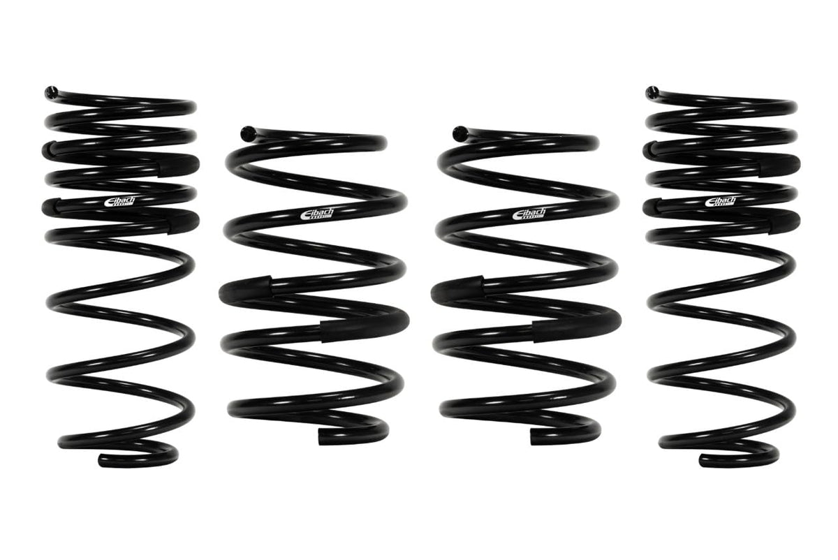EIBACH E10-40-038-01-22 Eibach Suspension Spring Kit, PRO-KIT, Lowering, 4 Coil Springs, Black Powder Coat,comptaible with Honda Civic 2018-22, Kit