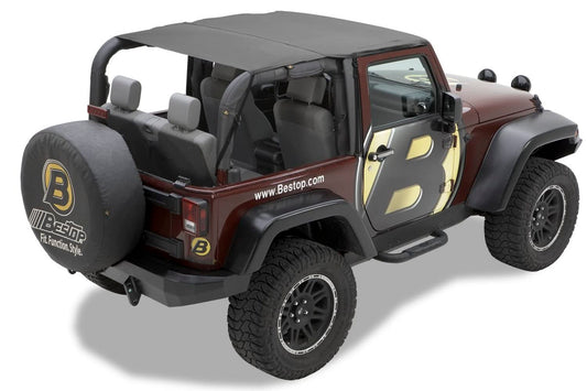 BESTOP 52583-35 Bestop Header Safari Bikini 5258335 for Jeep Wrangler JK 2-Door 2010-2018