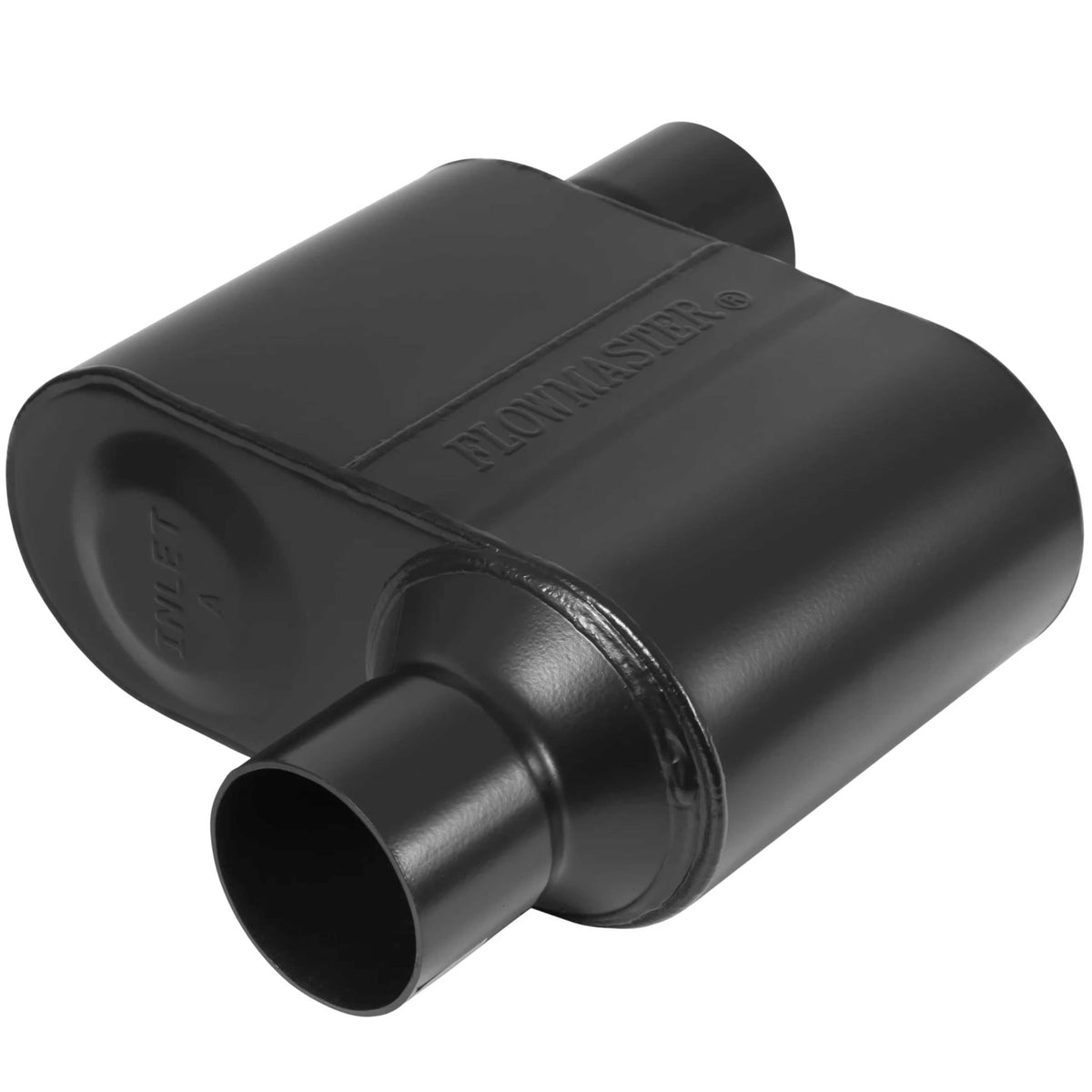 FLOWMASTER 842518 Flowmaster Super 10 Series Muffler – 2.50" Offset In / 2.50" Offset Out
