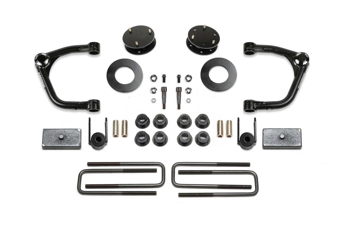 FABTECH K1131 Fabtech K1131 Uniball Lift System 3.5 In. Lift w/ARC Spring Spacer Kit Uniball Lift System