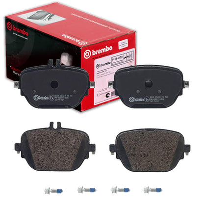 BREMBO P50138 Brembo P50138 Low-Met Rear Disc Brake Pad Set MERCEDES-BENZ OE# A0004205602