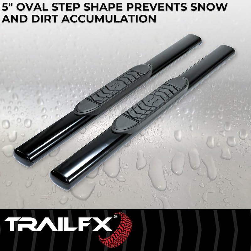 TRAILFX A7054B Trailfx A7054B 5' OVAL NERF BAR BLK