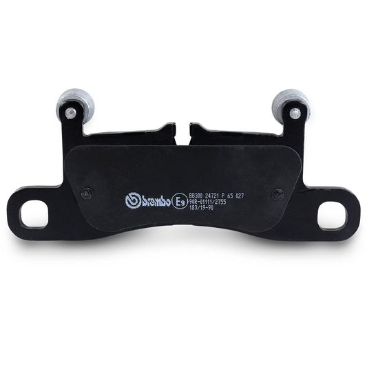 BREMBO P65027 Brembo P65027 Low-Met Alloy Steel Rear Disc Brake Pad Set PORSCHE/VW OE# 7P0698451