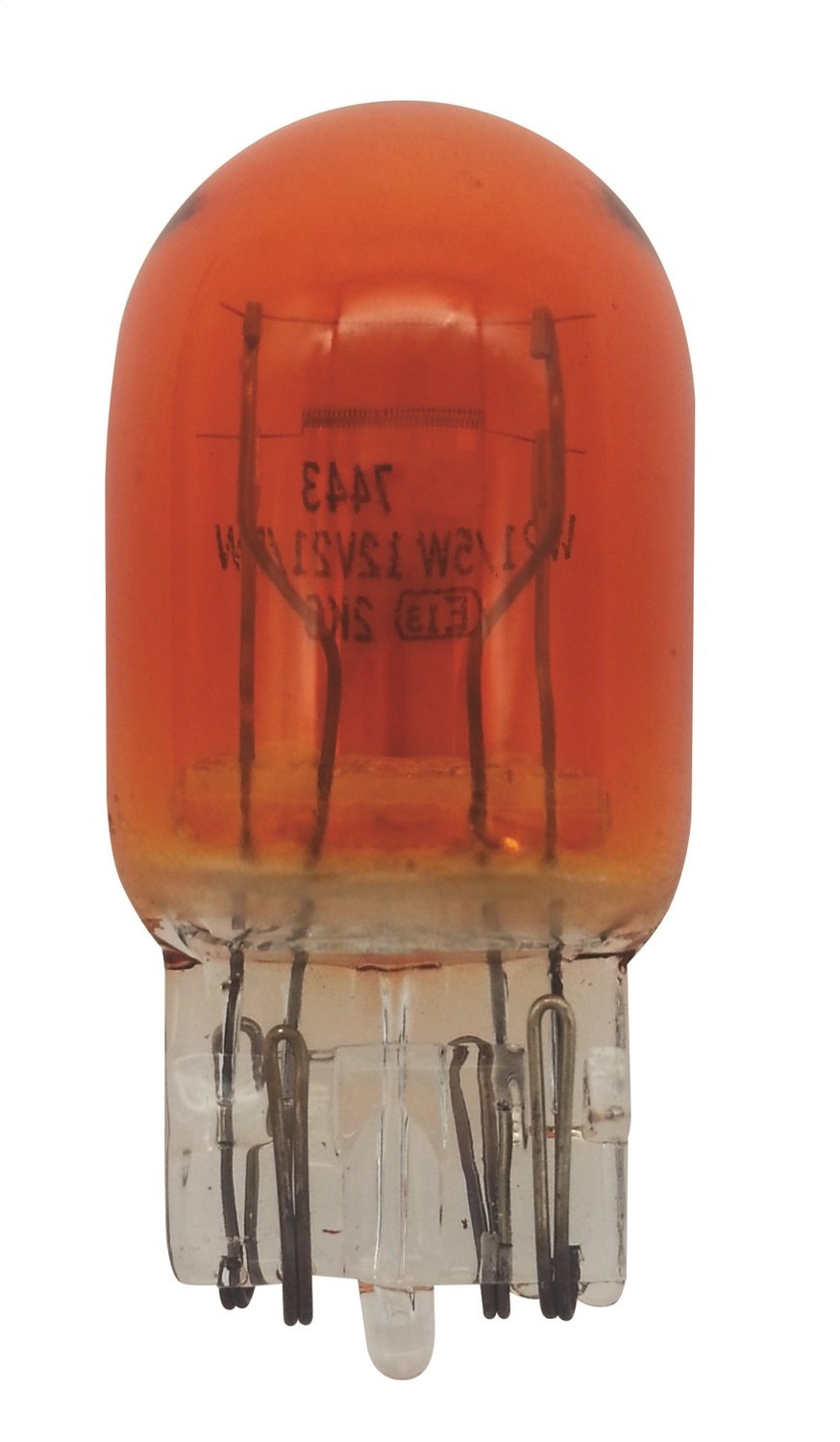 Hella 7443A Bulb 12V 21/5W W3X16Q T6.5 Amber