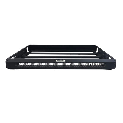 GO RHINO 5934068T Go Rhino SRM 400 Roof Rack - Customizable Basket & Clamps | Textured Black, L: 68" x W: 52" x H: 5.5" | 5934068T