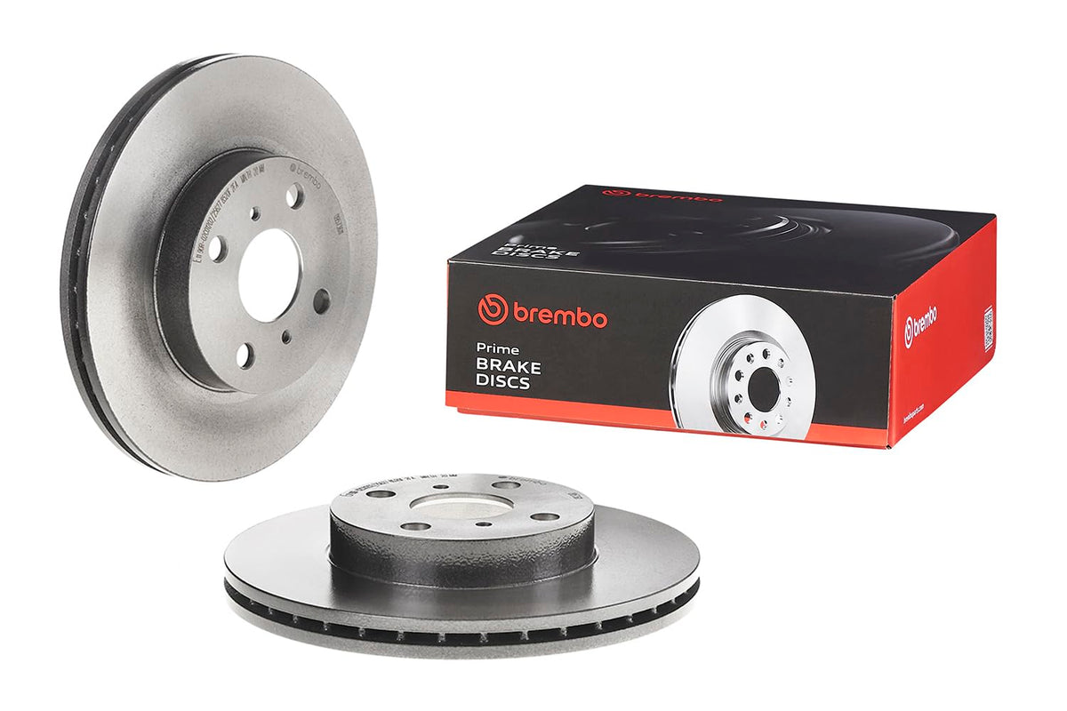 BREMBO 09573611C02 Brembo 09.5736.11 UV Coated vented Front Brake Rotor GREAT WALL/TOYOTA OE# 4351212550