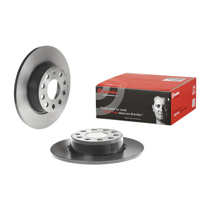BREMBO 08B41311C02 Brembo 08.B413.11 UV Coated solid Rear Brake Rotor AUDI/CUPRA/JETTA/SEAT/SKODA/VW OE# 1K0615601AA