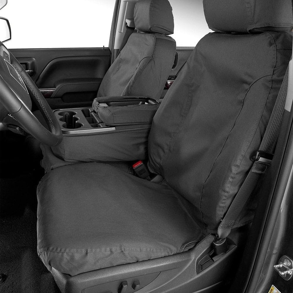 COVERCRAFT SS2524PCCH COVERCRAFT SeatSaver Front Row Polycotton Charcoal Charcoal SS2524PCCH