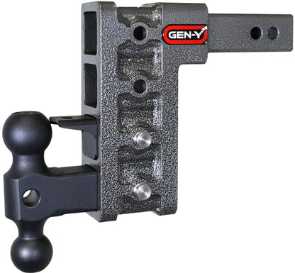 GEN-Y HITCH GH-324 Gen-Y Hitch GH-324 MEGA-DUTY 2' SHANK 7.5' DROP 1.5K T