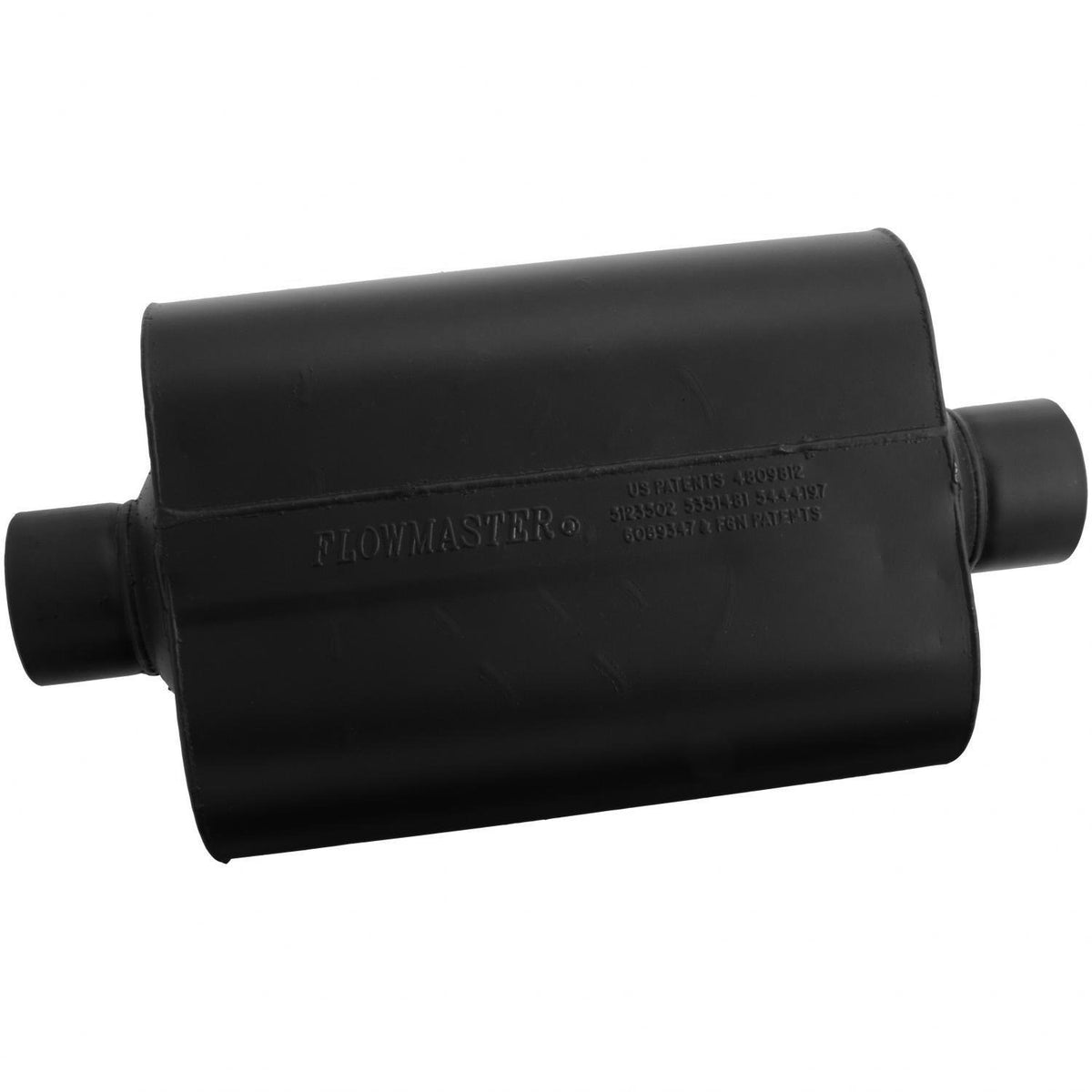 FLOWMASTER 953045 Flowmaster 953045 Super 40 Muffler - 3.00 Center In and 3.00 Center Out - Aggressive Sound