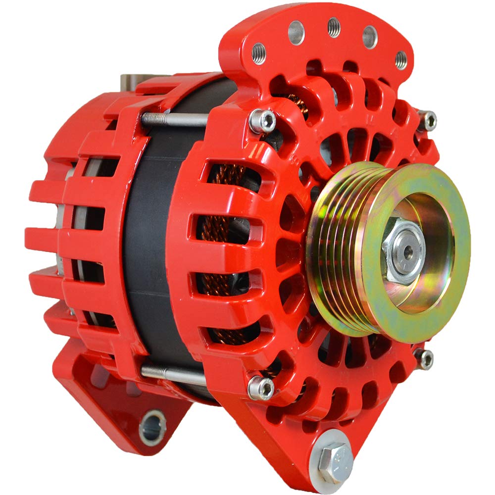 BALMAR XT-DF-170-K6 Balmar Alternator 3.15" Dual Foot Saddle K6 Serpentine Pulley [XT-DF-170-K6]