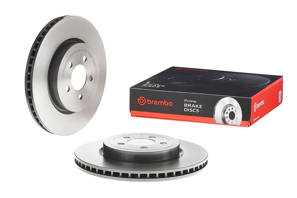 BREMBO 09A40411C02 Brembo 09.A404.11 UV Coated vented Front Brake Rotor CHRYSLER/CHRYSLER (BBDC)/DODGE/LANCIA OE# K04779197AF