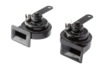 Hella 940800821 Black 24V BX Trumpet Horn Kit (Universal Fit