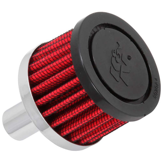 K&N FILTER 62-1030 K&N Vent Air Filter/Breather: High Performance, Premium, Washable, Replacement Engine Filter: Filter Height: 1.5 in, Flange Length: 0.875 in, Shape: Breather, 62-1030