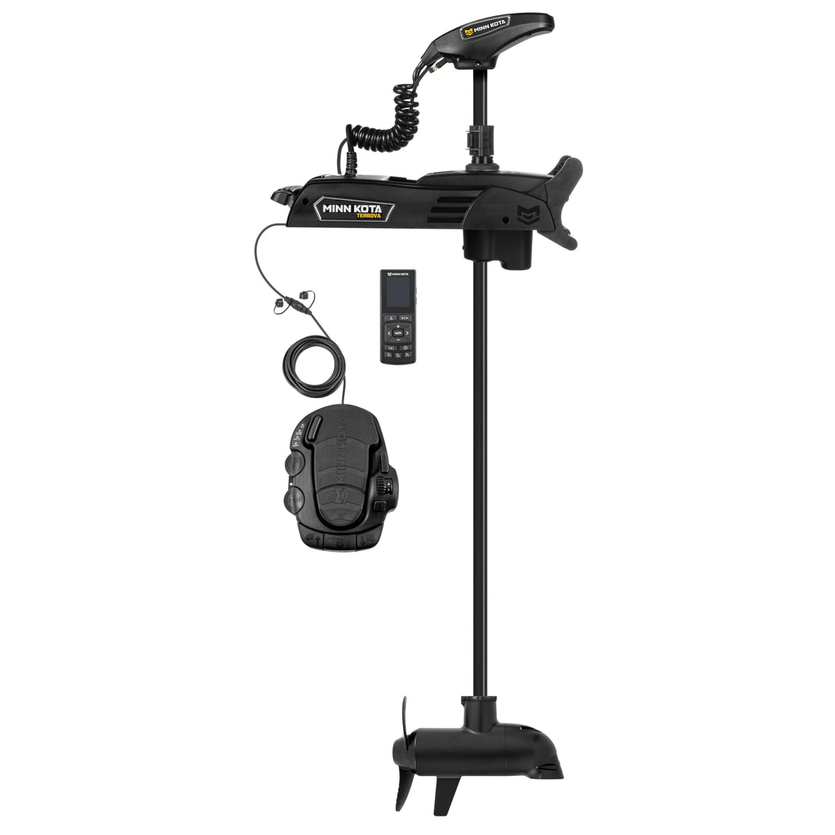 Minn Kota 1358201 Minn Kota Terrova Quest Brushless Bow-Mount Electric Trolling Motor with Dual Spectrum Chirp Sonar – 90/115 Lb. Thrust, 60 in. Shaft, Freshwater
