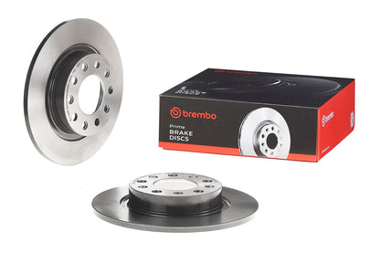 BREMBO 08946041C02 Brembo 08.9460.41 UV Coated solid Rear Brake Rotor ALFA ROMEO/FIAT (GAC) OE# 51806283