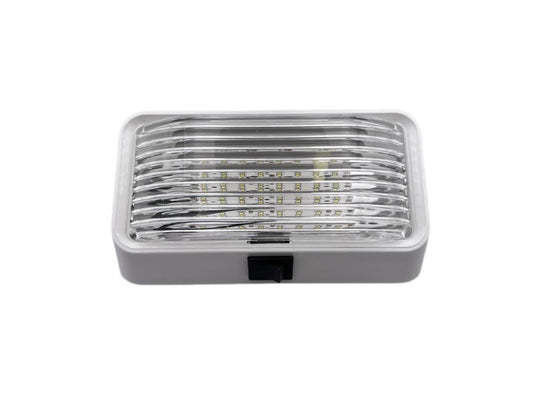 RV DESIGNER L870 RV Designer L870 - LED Standard Porch Light w/On/Off Switch, 2 Wire, White