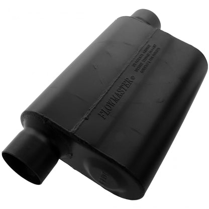 FLOWMASTER 943049 Flowmaster 943049 Super 44 Muffler - 3.00 Offset In and 3.00 Same Side Out - Aggressive Sound