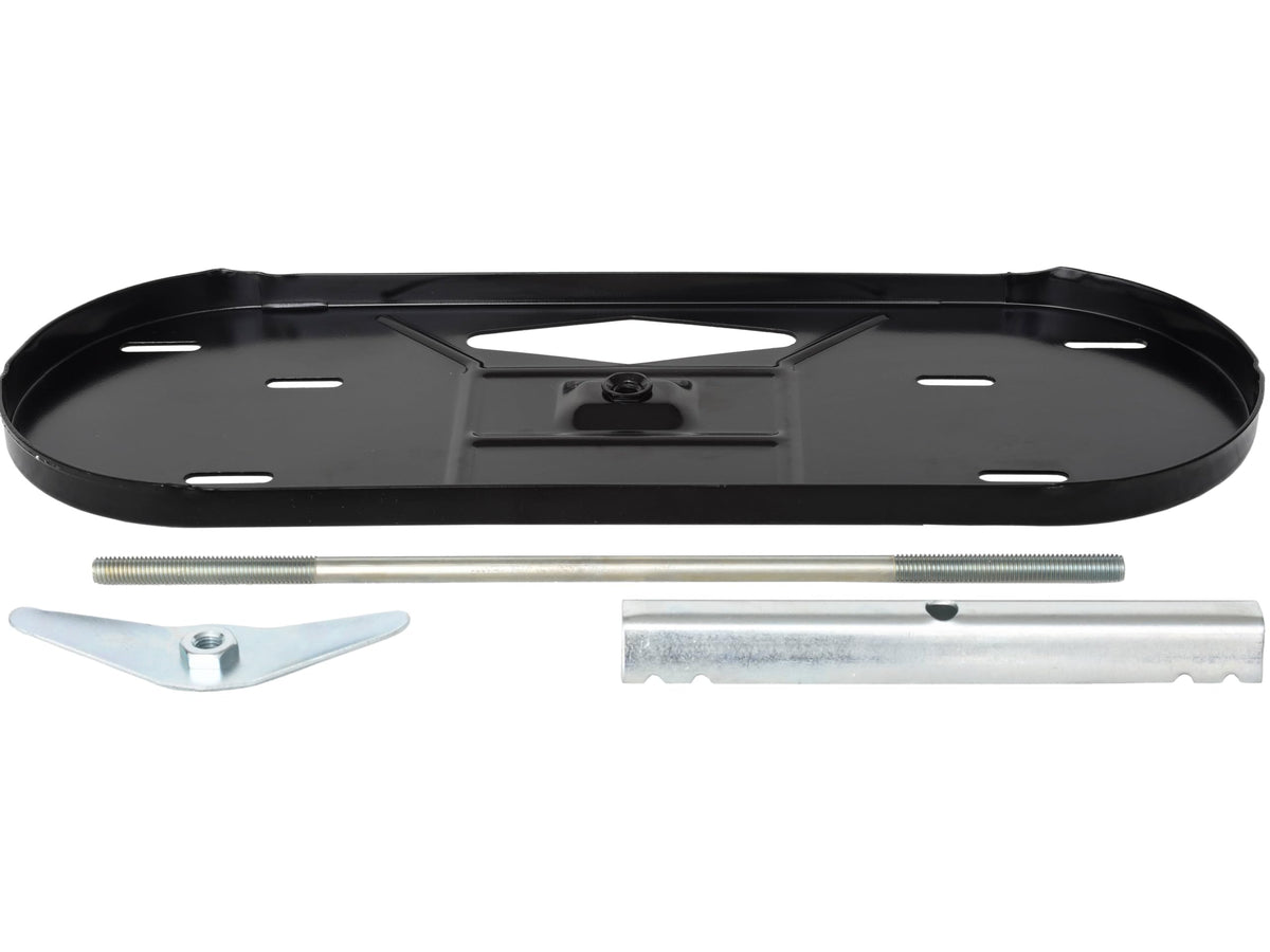 FLAME KING KT40MNT Flame King Dual RV Propane Tank Cylinder Rack for RVs and Trailers for 40lb Tanks - KT40MNT (Tanks Sold Separately)