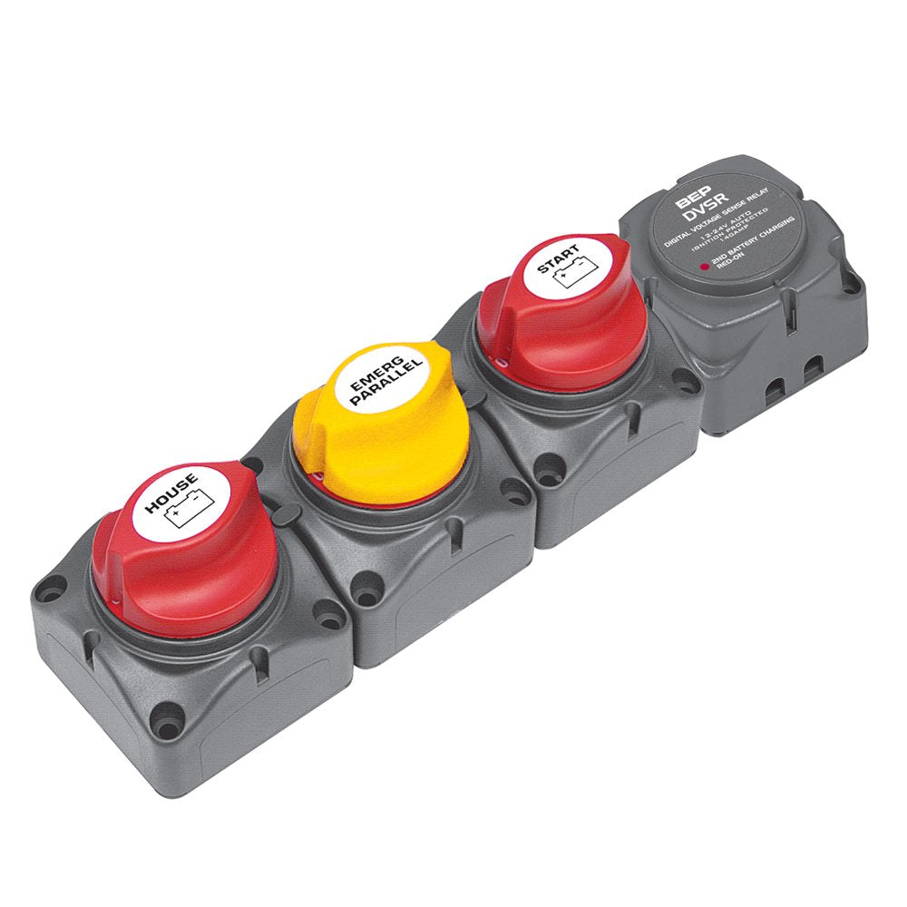 BEP 716-H-140A-DVSR BEP 716-H-140A-DVSR Horizontal Distribution Cluster for Single Engine with Two Battery Banks