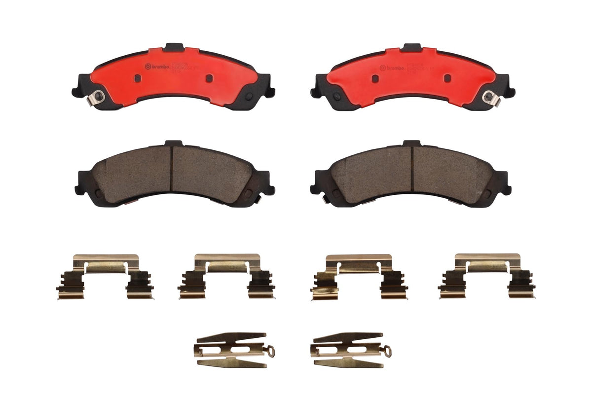 BREMBO P59065N Brembo P59065N Premium Ceramic Rear Disc Brake Pad Set CHEVROLET OE# 18044202