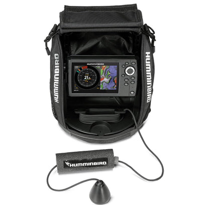 HUMMINBIRD 411730-1 Humminbird ICE HELIX 5 G3 GPS Fish Finder, Dual Spectrum CHIRP Sonar