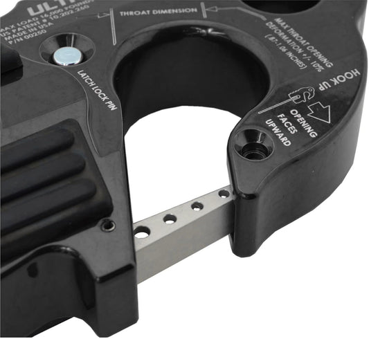 FACTOR 55 00250-04 Factor 55 00250-04 Ultrahook Winch Hook Closed System Shackle Max Load 16,000 lbs ULT Strength Shackle Pin Mount 48,000 lbs Offroad 4x4 Adventure – Black