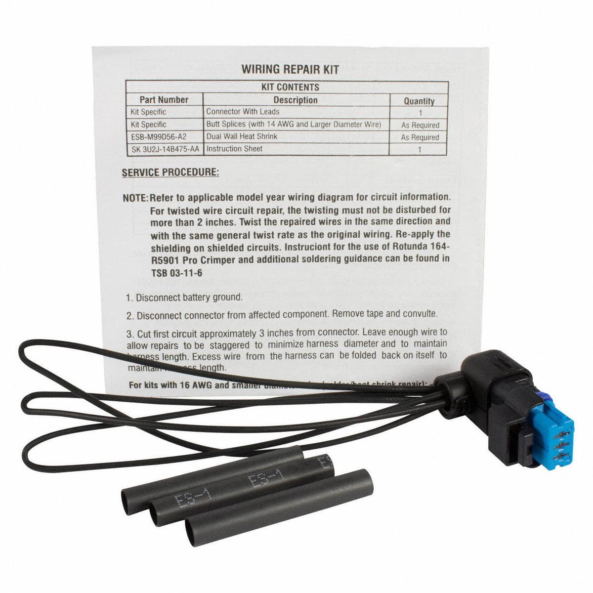 Motorcraft WPT1345 Wire Asy (P