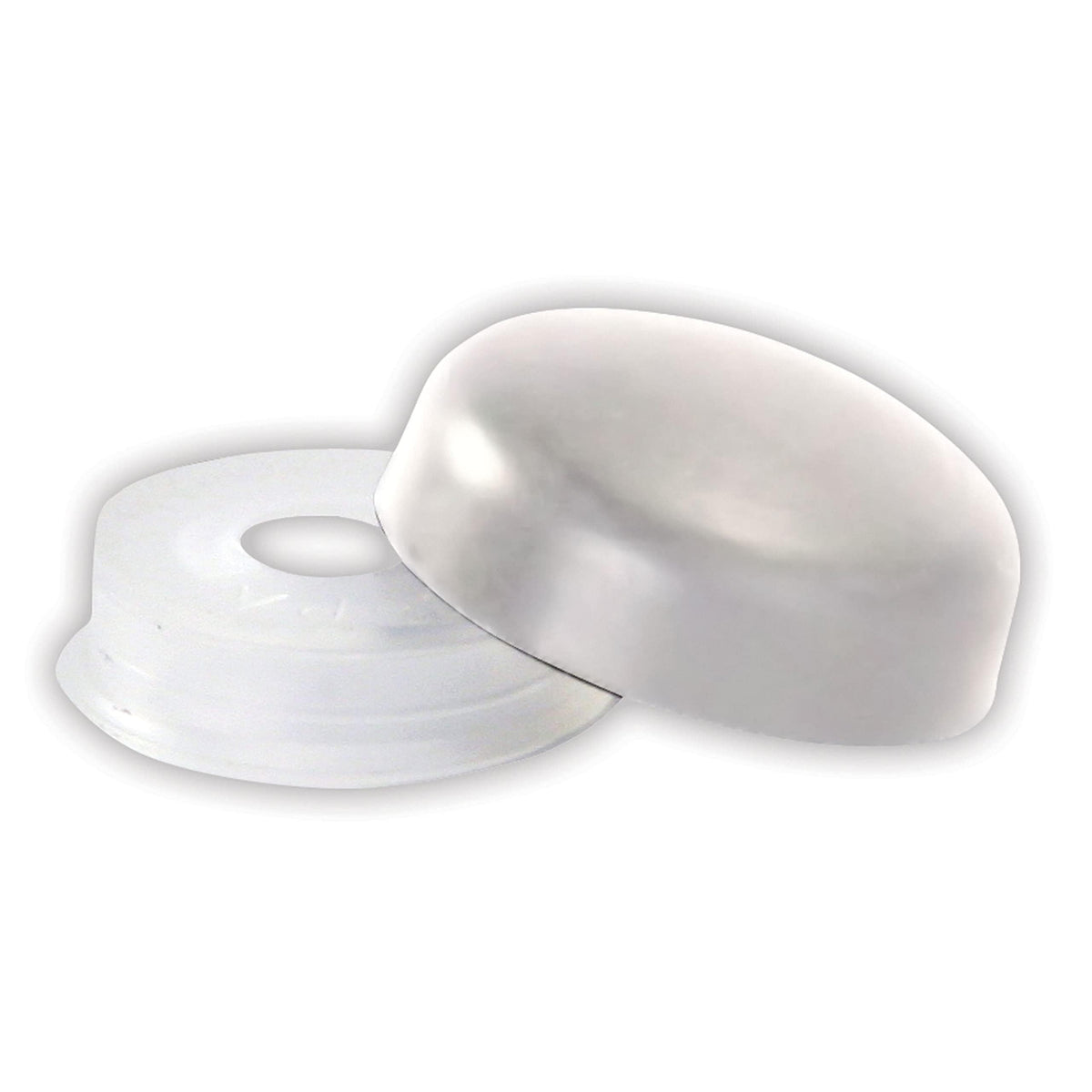 JR PRODUCTS 20375 JR Products 20375 Screw Covers, Pack of 14 - White