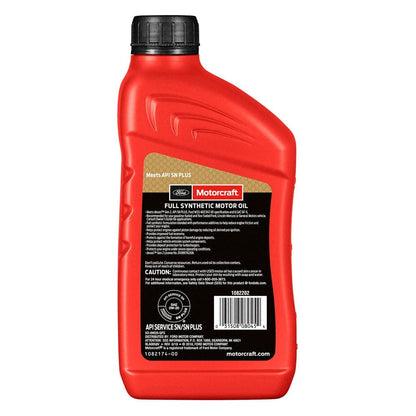 Motorcraft XO0W20QFS 20 APIGF 5